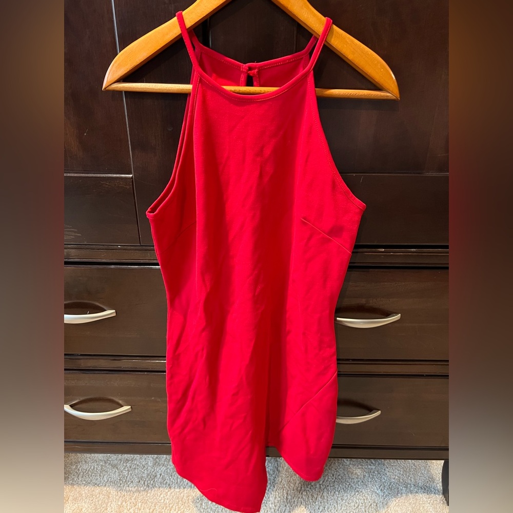 Forever 21 Red Mini Dress Size L NWT